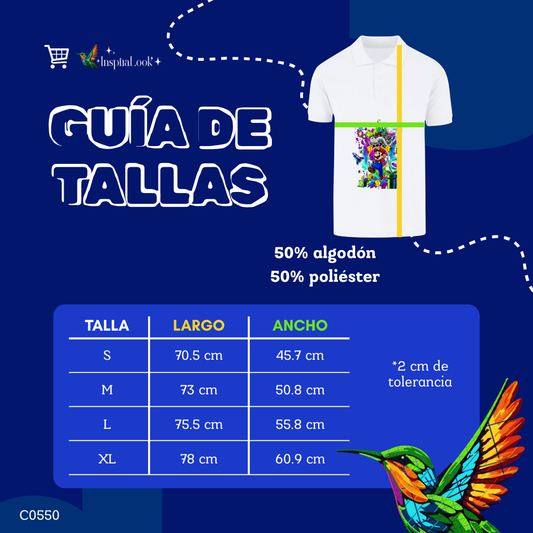 Playera Mario bros - polo - caballero - Inspiralook