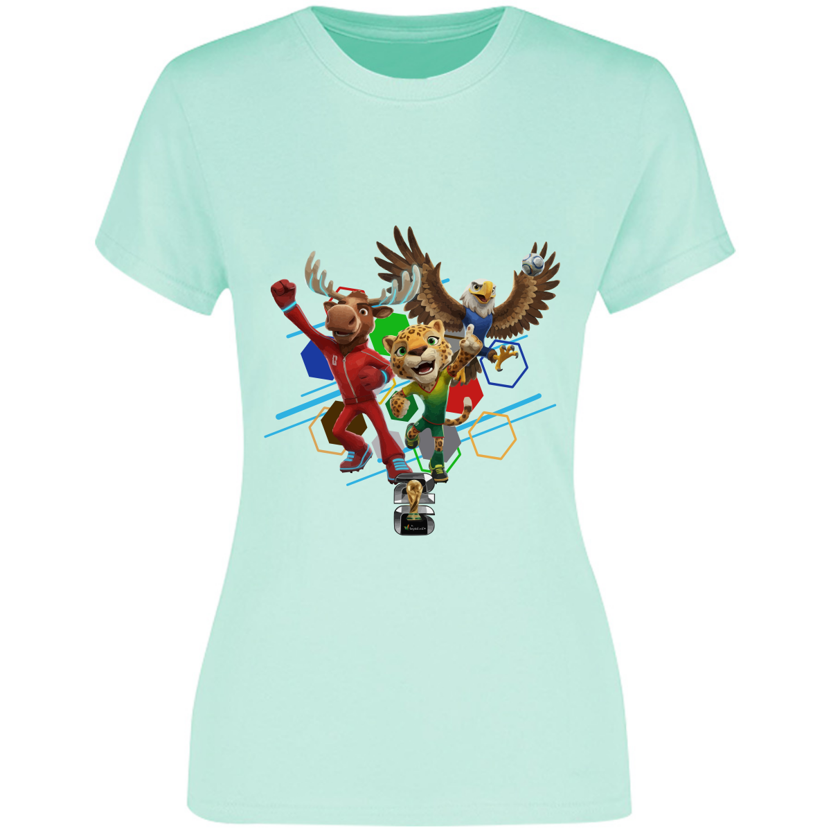 Playera mundial - peso completo - dama - Inspiralook