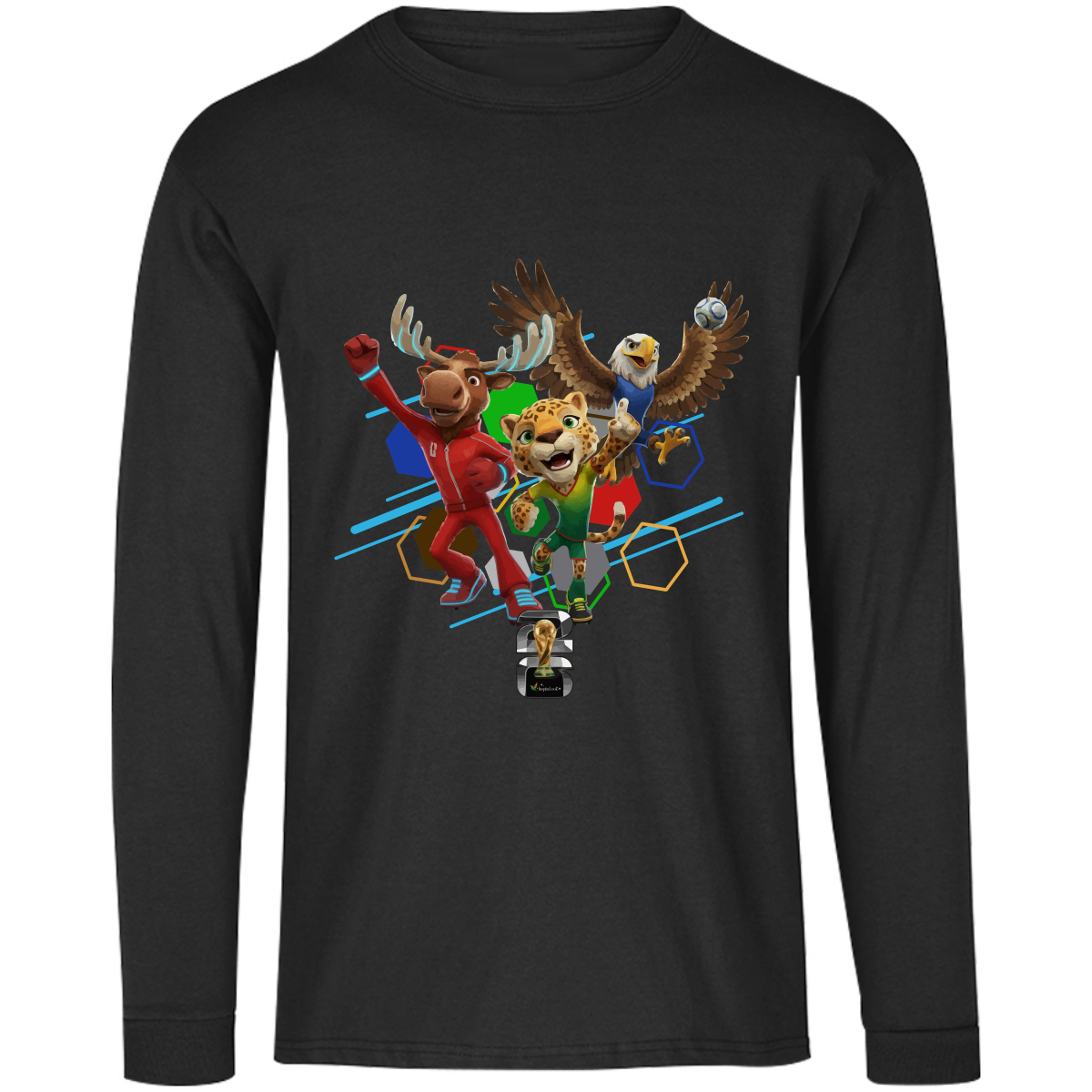 Playera mundial - manga larga - niñ@/joven - Inspiralook