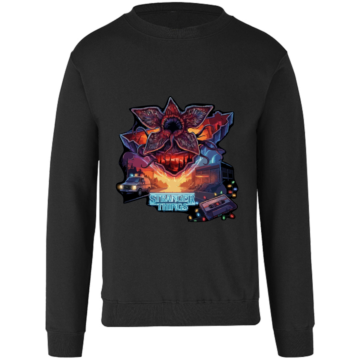 Sudadera stranger - manga larga - niñ@/joven - Inspiralook