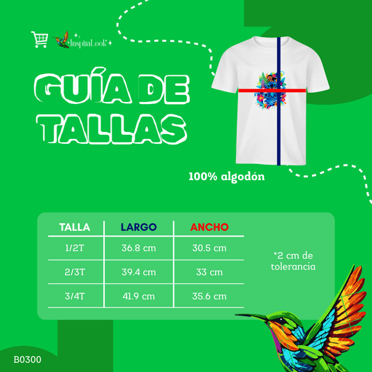 Playera aloha - bebe - Inspiralook