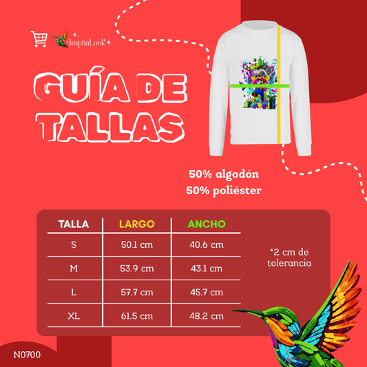 Sudadera Mario bros - manga larga - niñ@/joven - Inspiralook