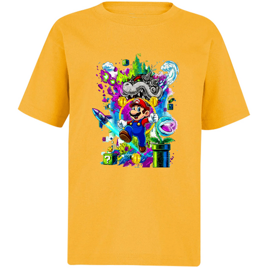 Playera Mario bros - Niñ@ - Inspiralook
