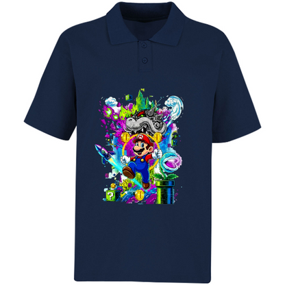 Playera Mario bros - polo - niñ@/joven - Inspiralook