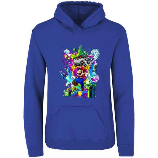 Sudadera Mario bros - con capucha - niñ@/joven - estampado frente - Inspiralook