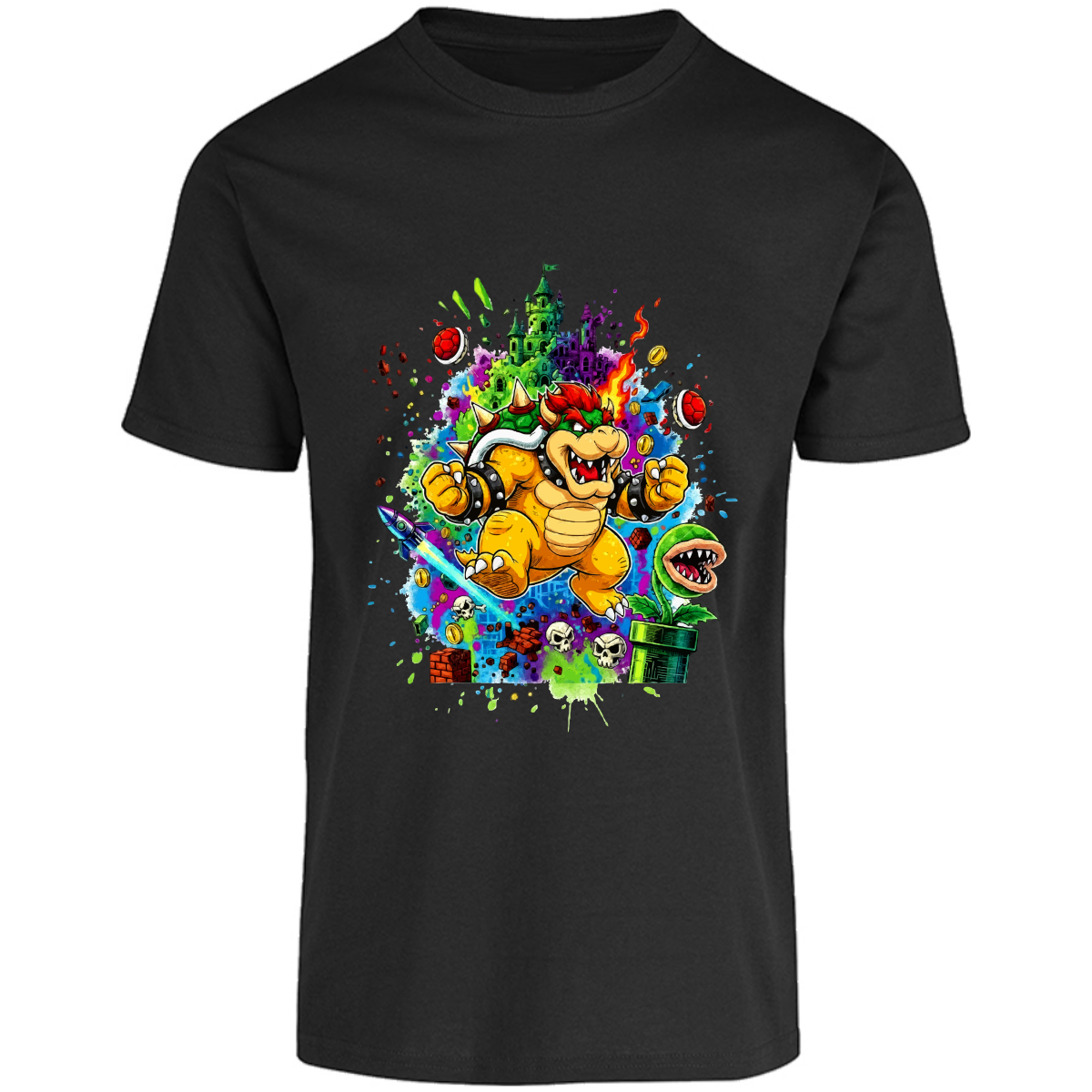 Playera bowser - joven - Inspiralook