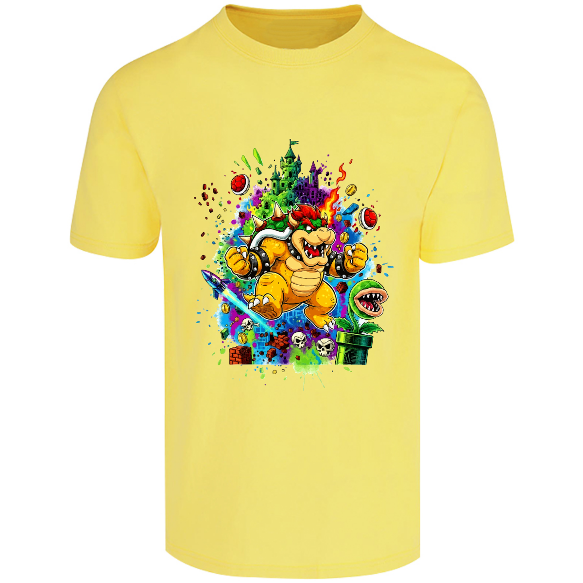 Playera bowser - joven - Inspiralook