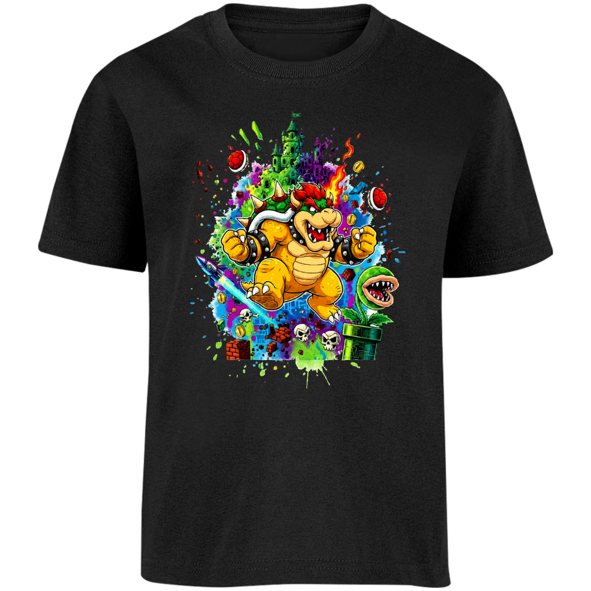 Playera bowser - niñ@ - Inspiralook