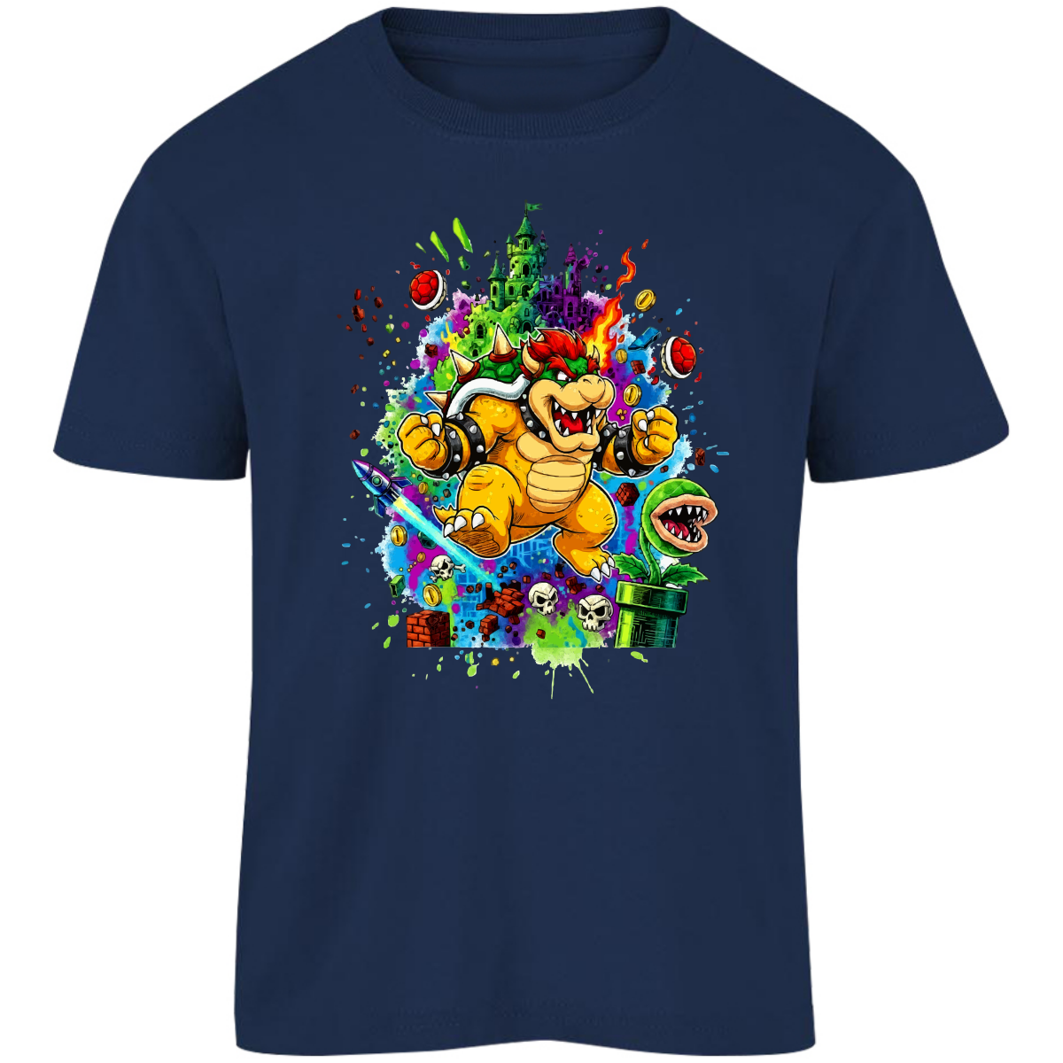 Playera bowser - niñ@ - Inspiralook
