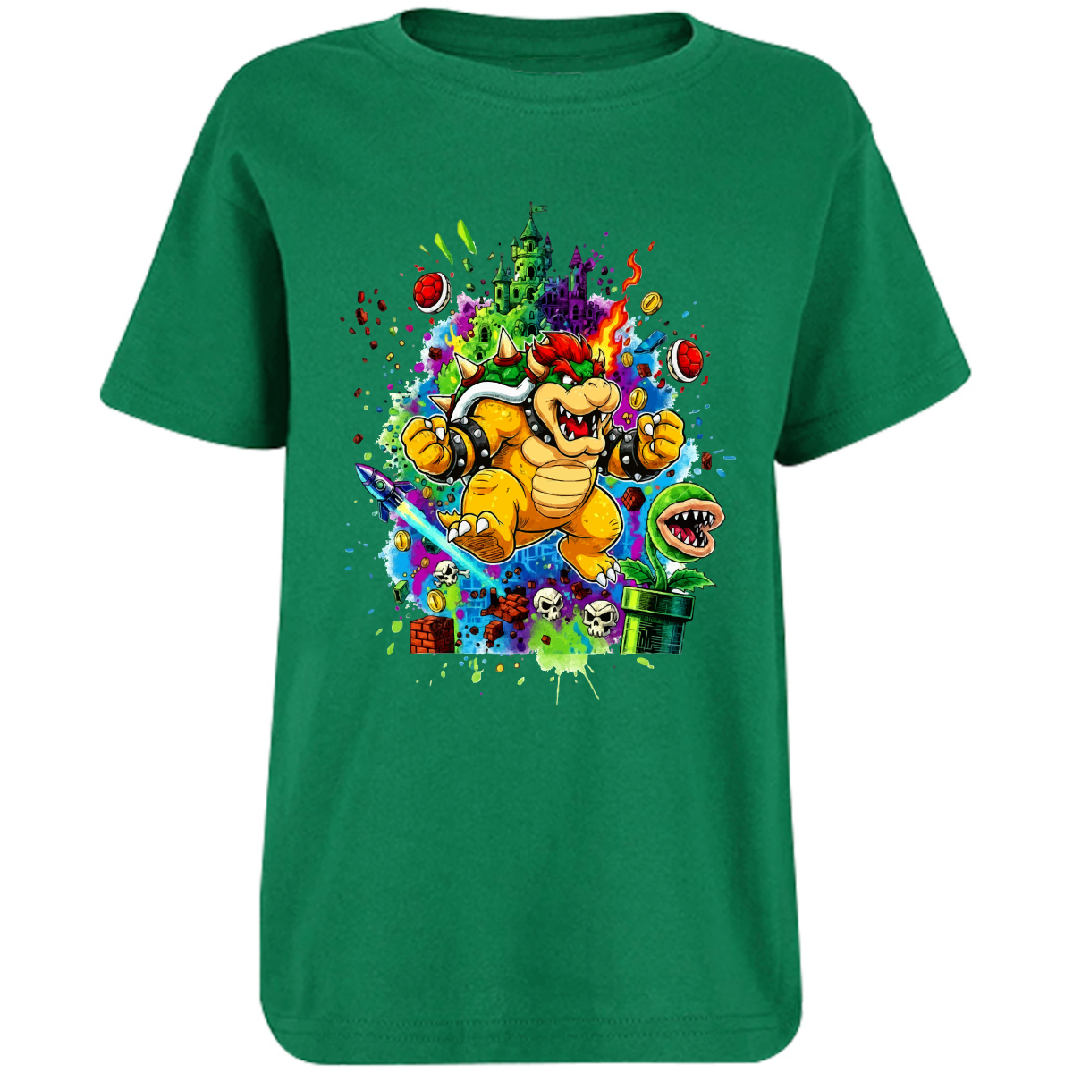 Playera bowser - niñ@ - Inspiralook