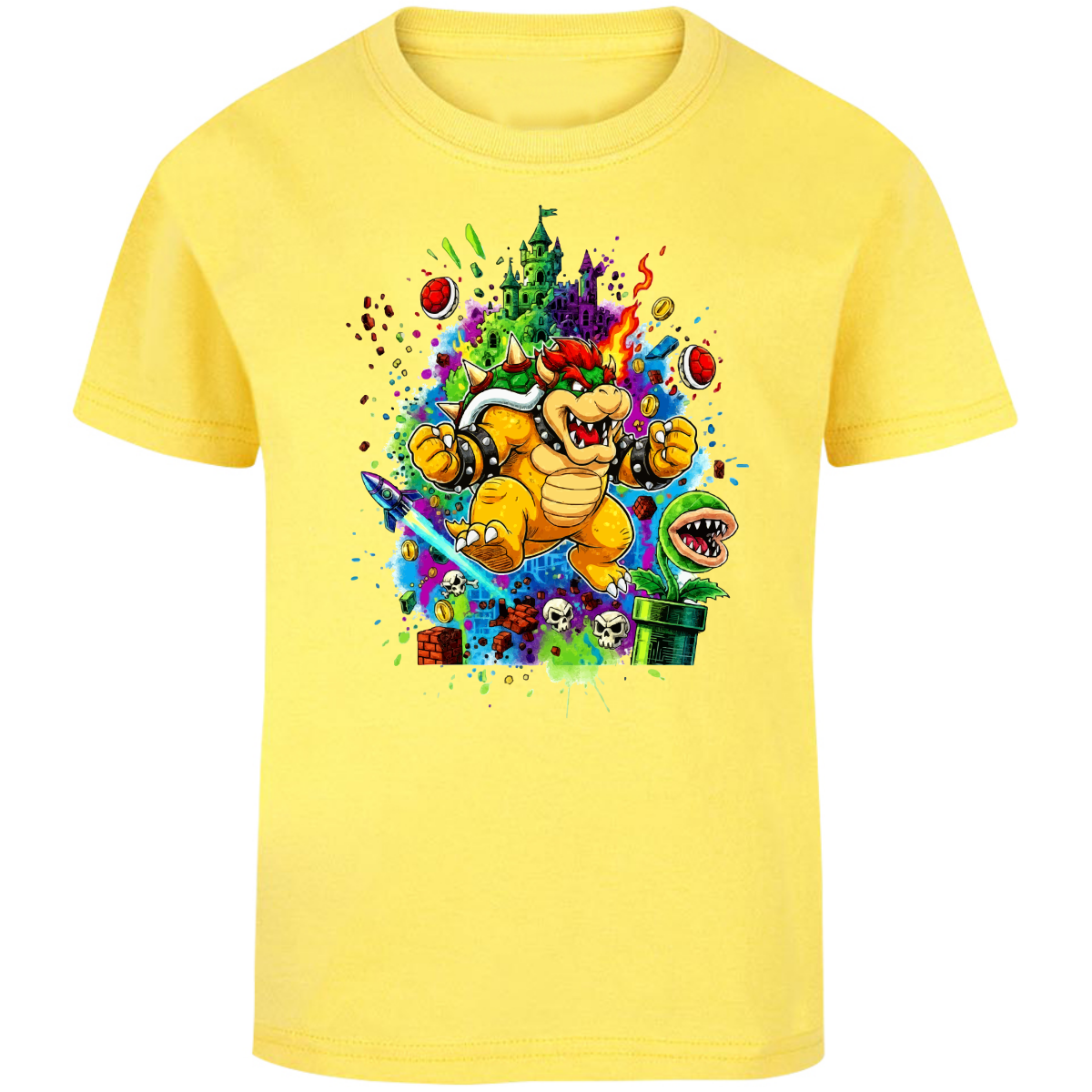 Playera bowser - niñ@ - Inspiralook