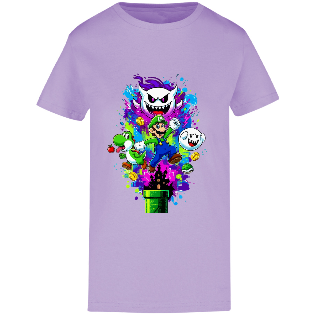 Playera luigi - peso medio - dama - Inspiralook