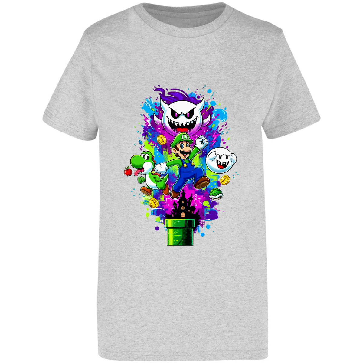 Playera luigi - peso medio - dama - Inspiralook