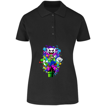 Playera luigi - polo - dama - Inspiralook