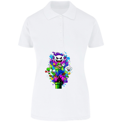 Playera luigi - polo - dama - Inspiralook