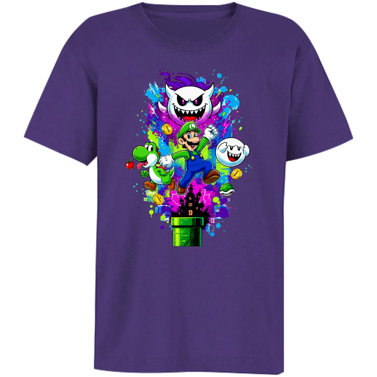 Playera luigi - niñ@ - Inspiralook