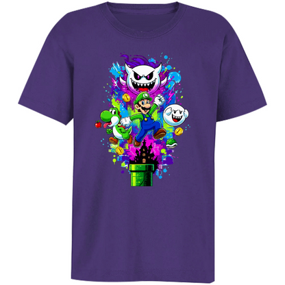 Playera luigi - niñ@ - Inspiralook