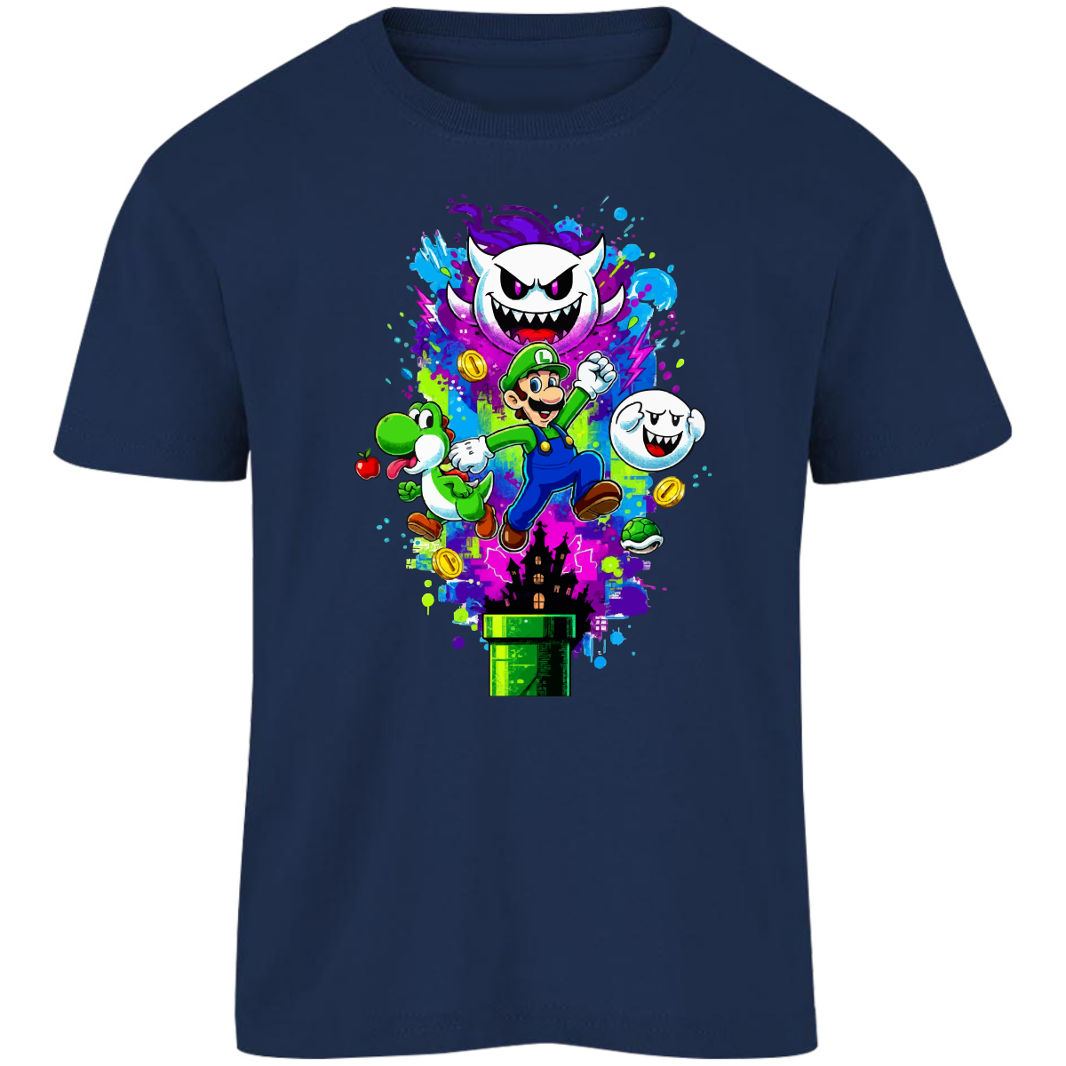 Playera luigi - niñ@ - Inspiralook