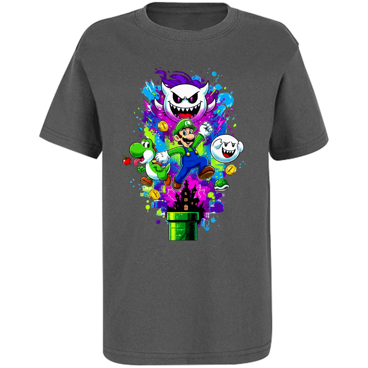 Playera luigi - niñ@ - Inspiralook