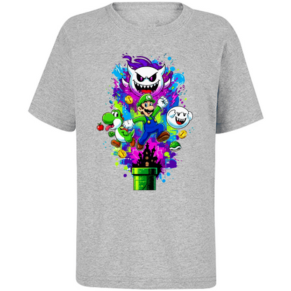 Playera luigi - niñ@ - Inspiralook