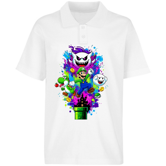 Playera luigi - polo - niñ@/joven - Inspiralook