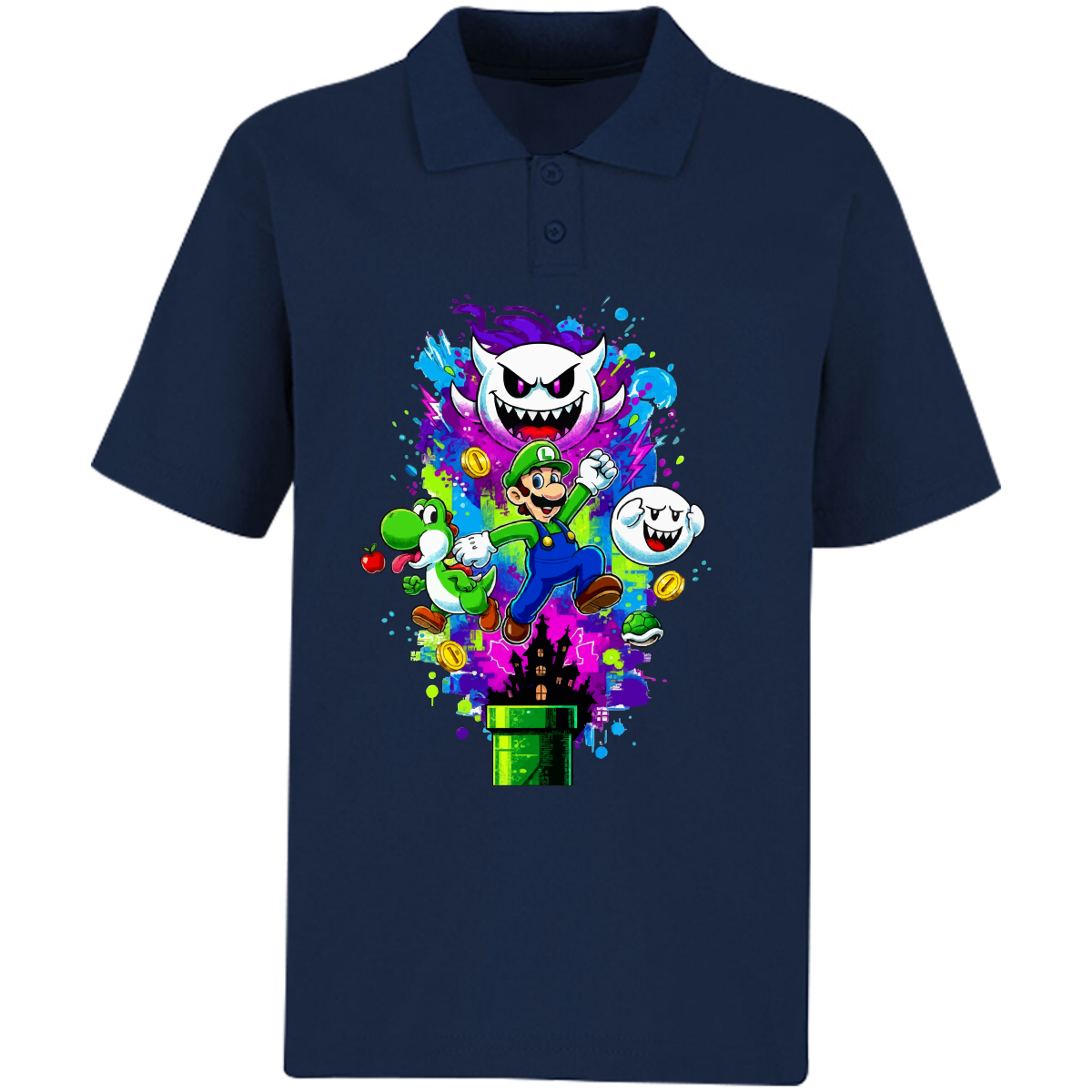 Playera luigi - polo - niñ@/joven - Inspiralook