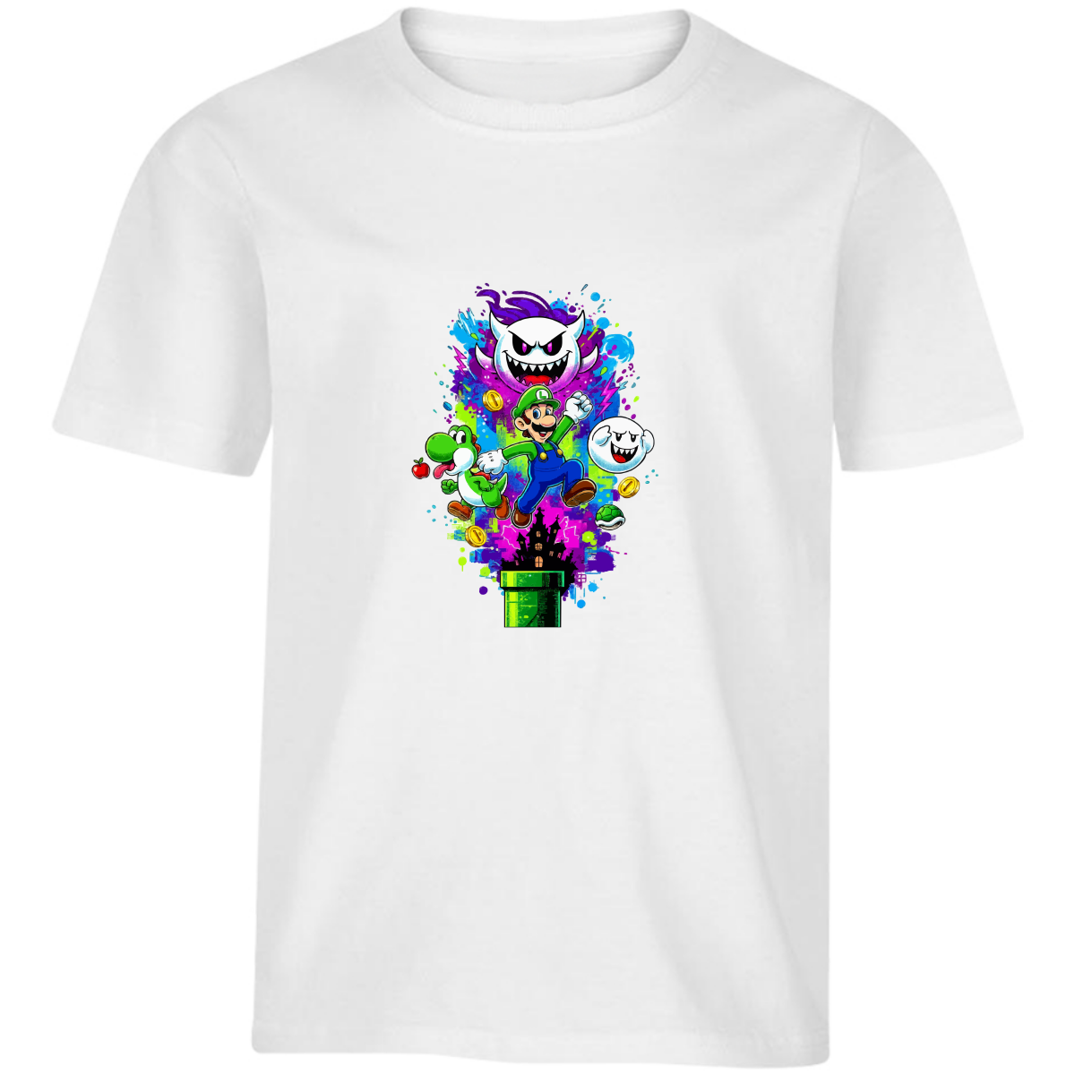 Playera luigi - bebe - Inspiralook