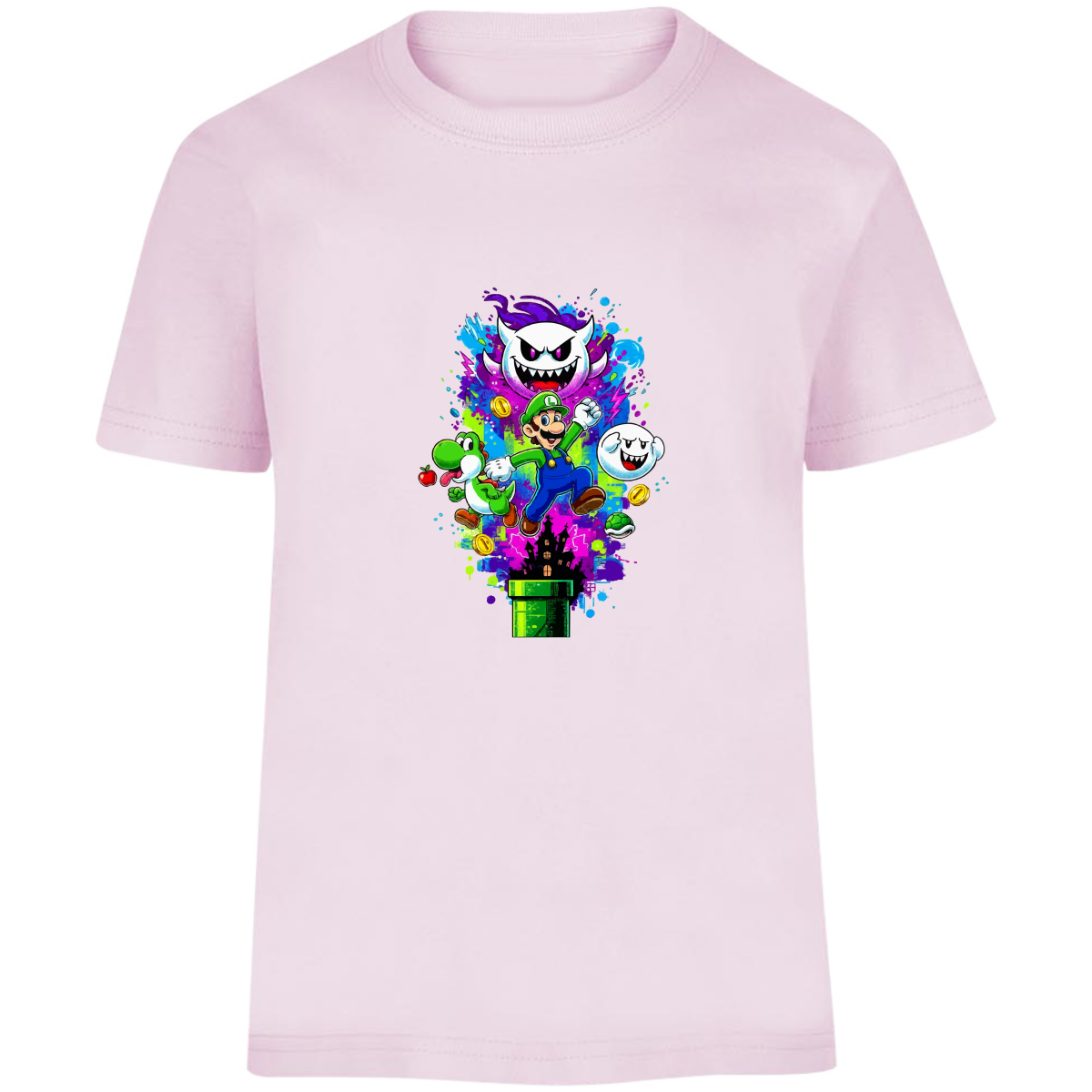 Playera luigi - bebe - Inspiralook