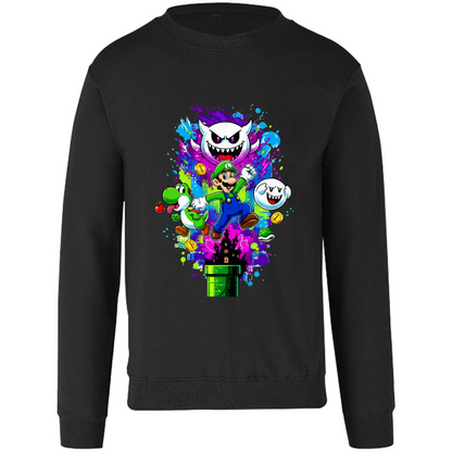 Sudadera luigi - manga larga - niñ@/joven - Inspiralook