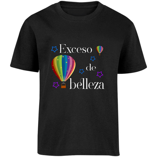 Playera globo aerostático letra blanca - bebe - Inspiralook