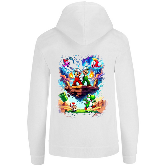 Sudadera galaxy - con capucha - niñ@/joven - estampado detras - Inspiralook