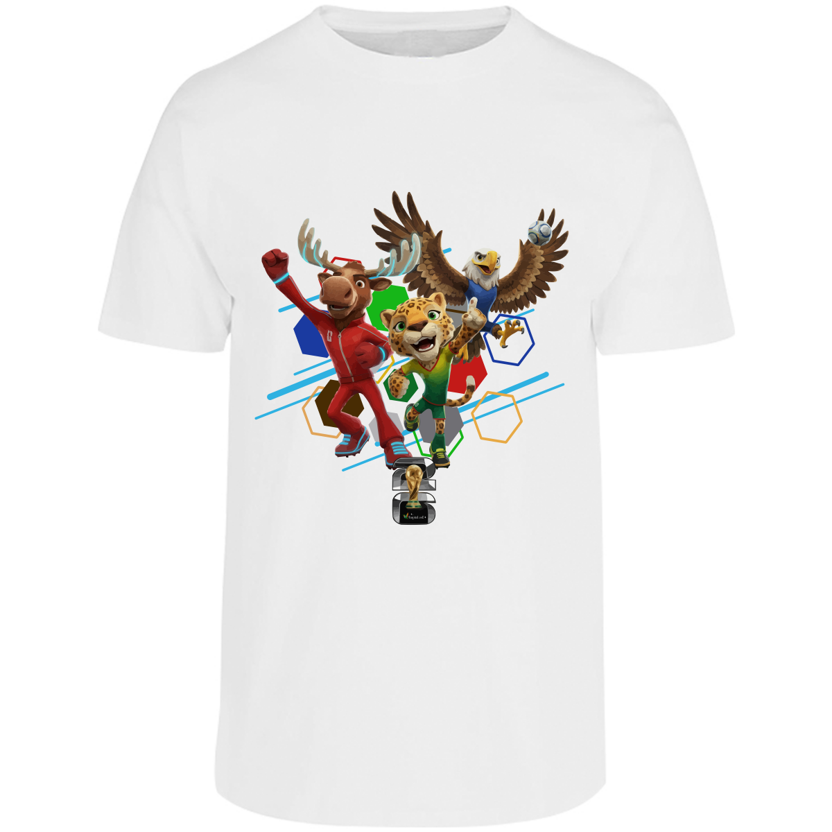 Playera mundial - peso completo - caballero/unisex - Inspiralook