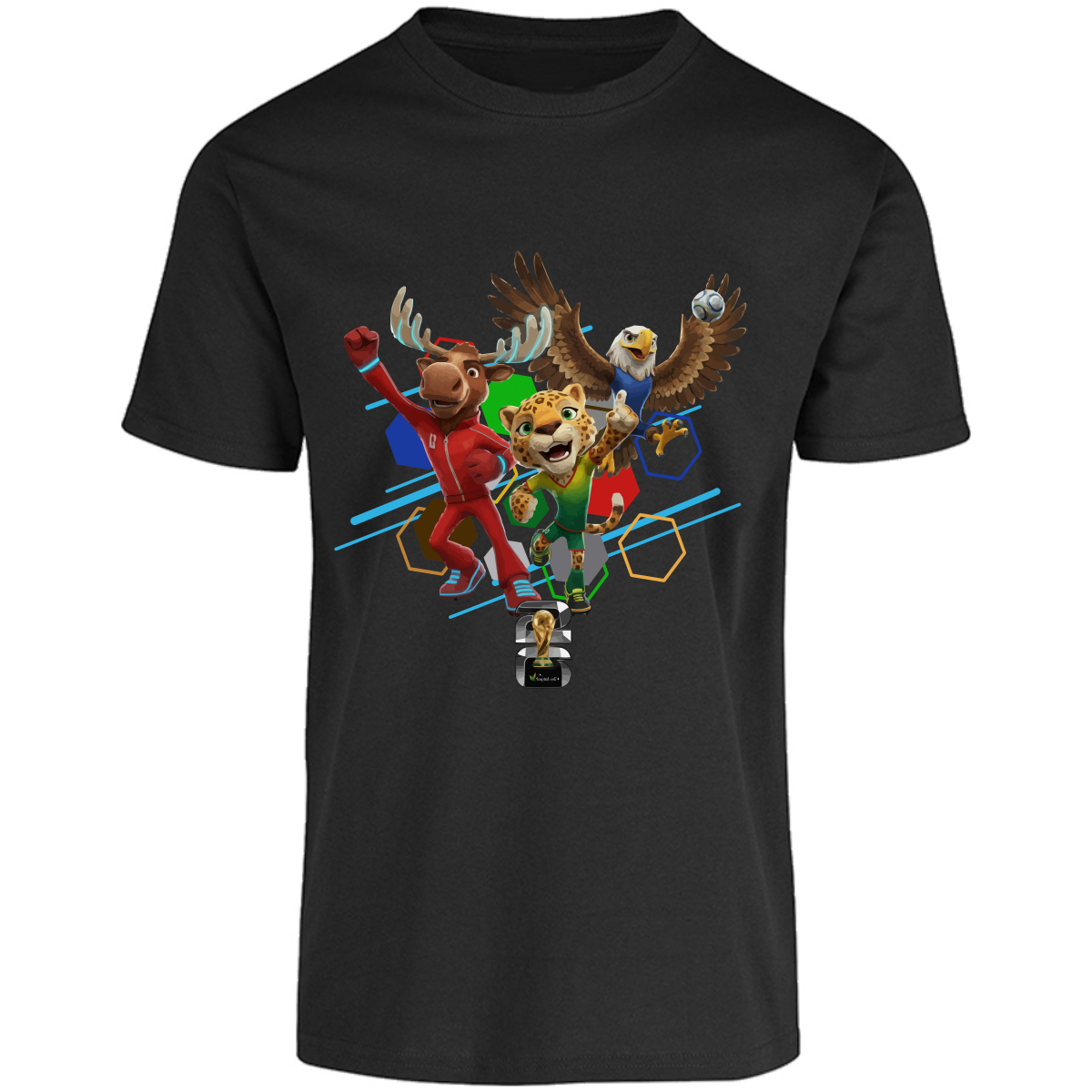 Playera mundial - peso completo - caballero/unisex - Inspiralook