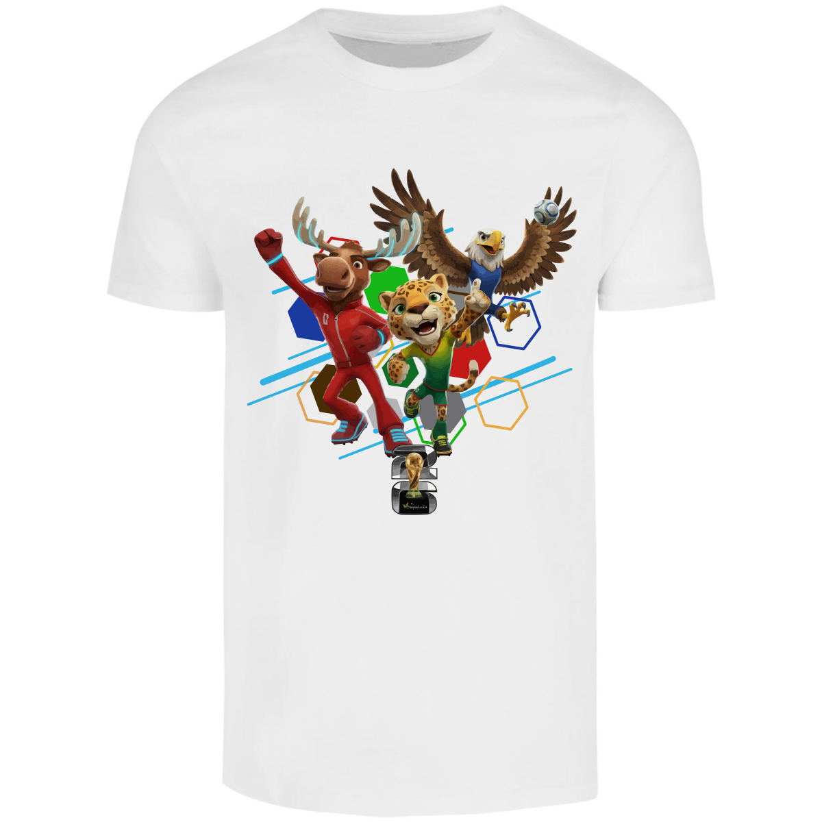 Playera mundial - peso medio - caballero/unisex - Inspiralook