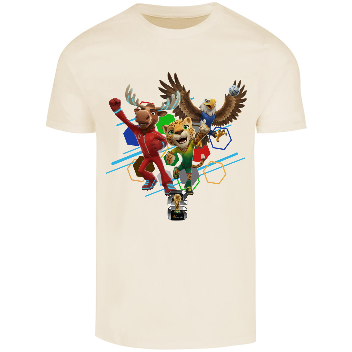 Playera mundial - peso medio - caballero/unisex - Inspiralook