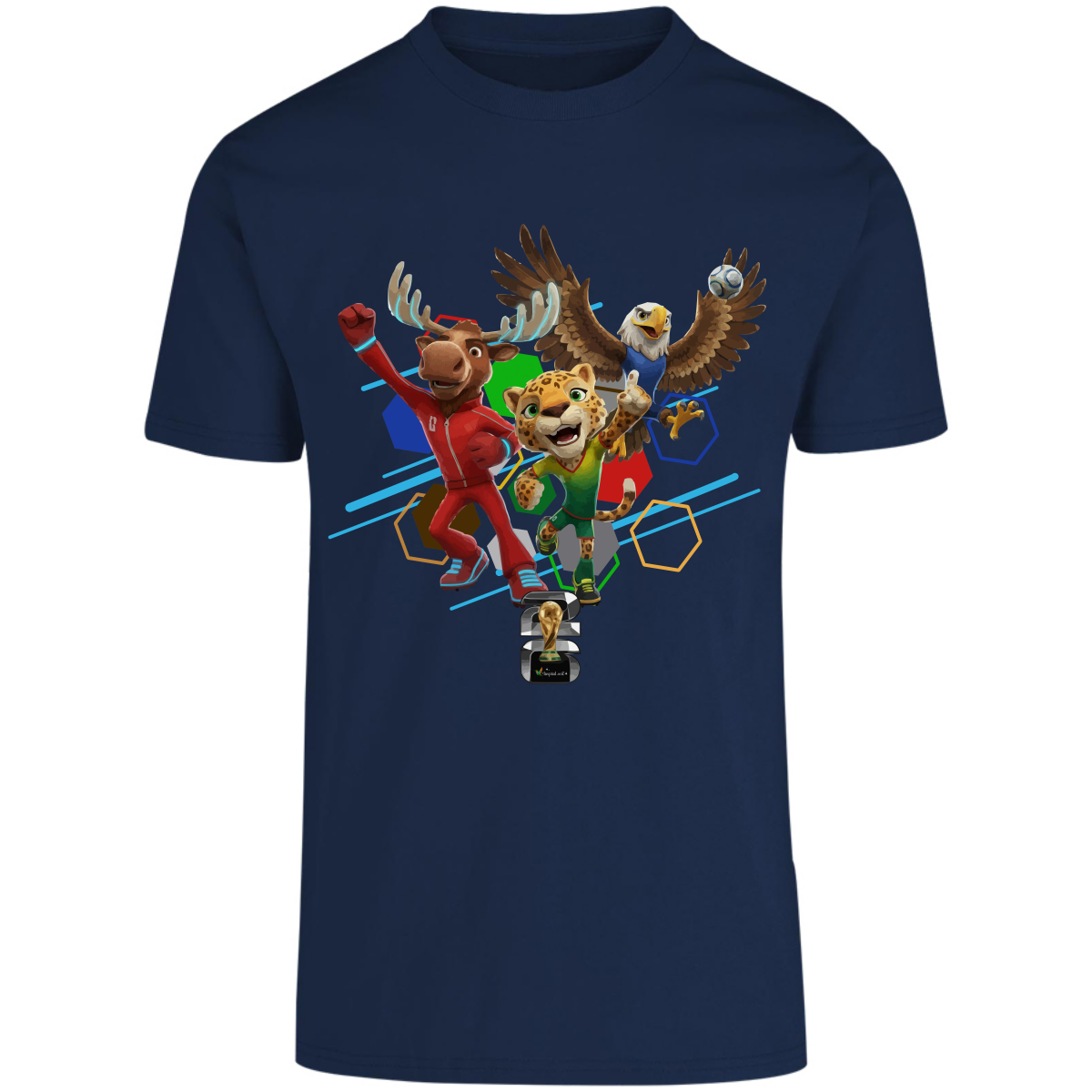 Playera mundial - peso medio - caballero/unisex - Inspiralook