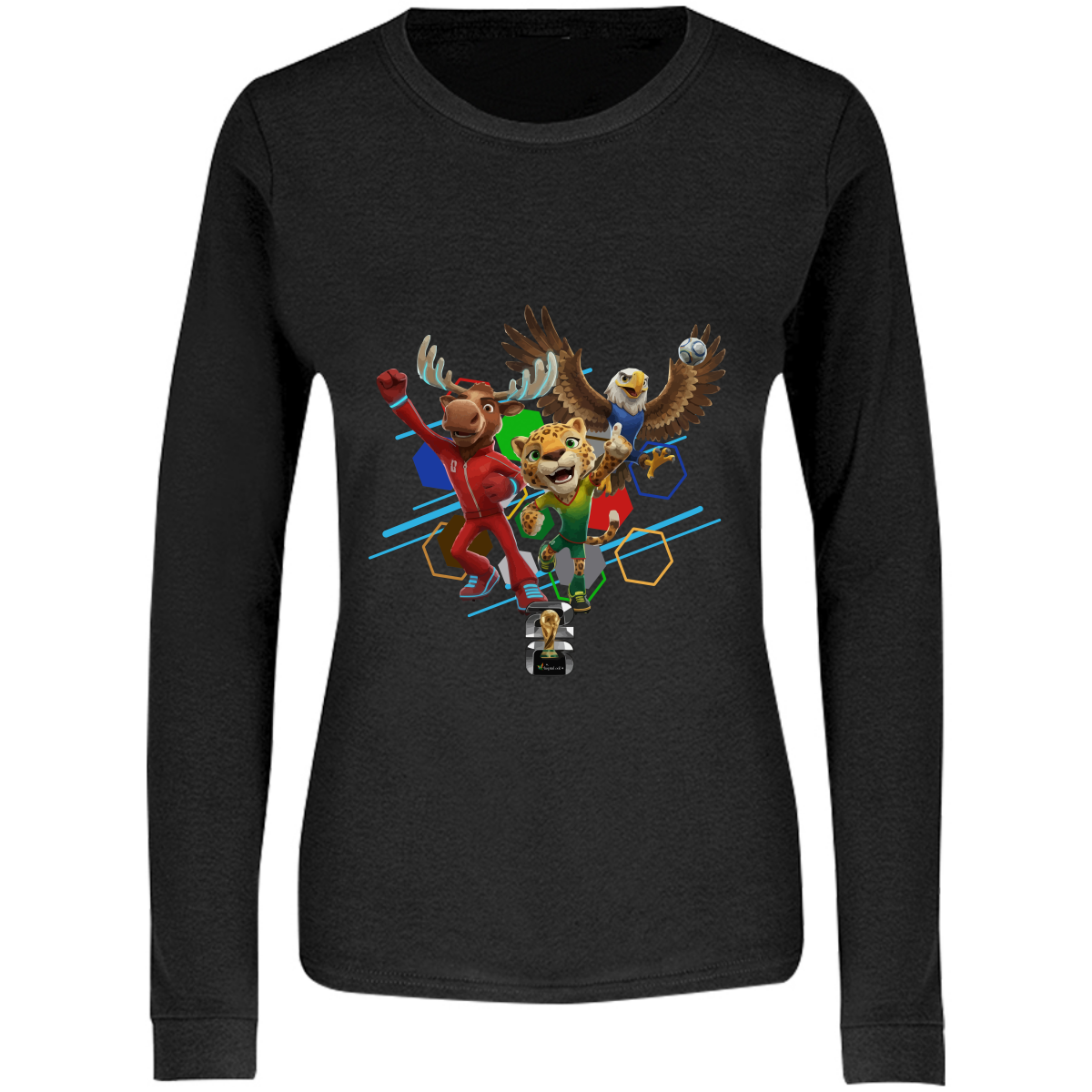 Playera mundial - manga larga - dama - Inspiralook