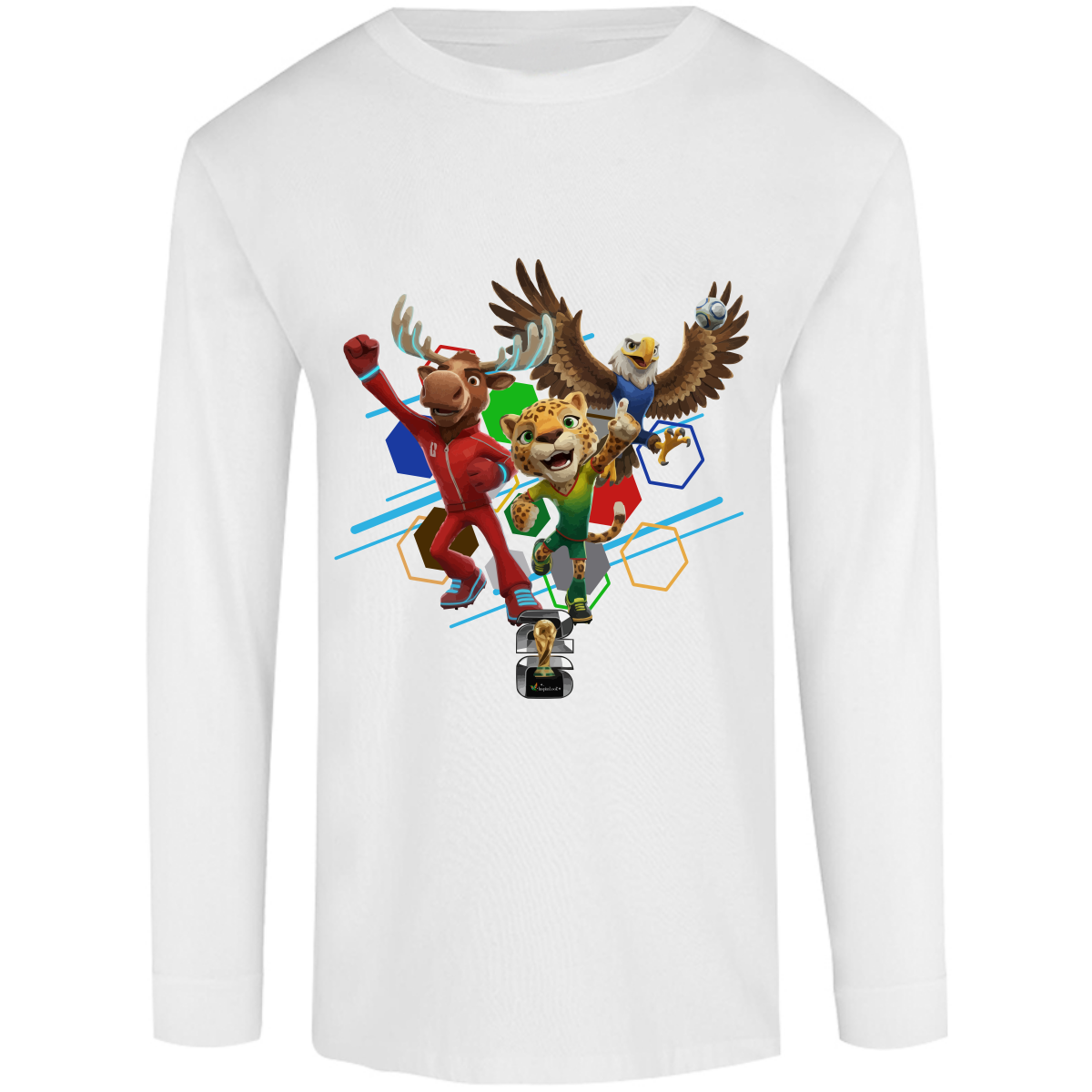 Playera mundial - manga larga - niñ@/joven - Inspiralook