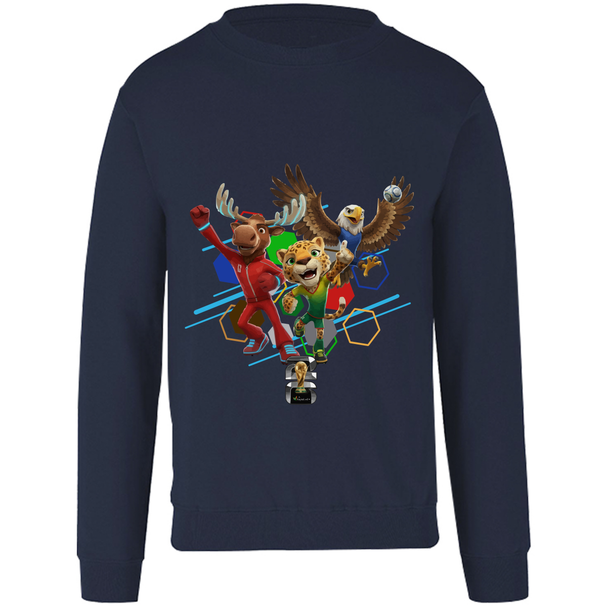 Sudadera mundial - manga larga - unisex - Inspiralook