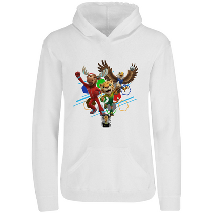 Sudadera mundial - con capucha - unisex - estampado frente - Inspiralook