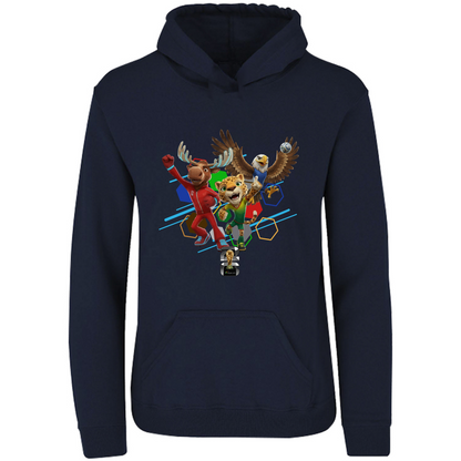 Sudadera mundial - con capucha - unisex - estampado frente - Inspiralook