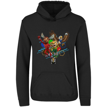 Sudadera mundial - con capucha - unisex - estampado frente - Inspiralook