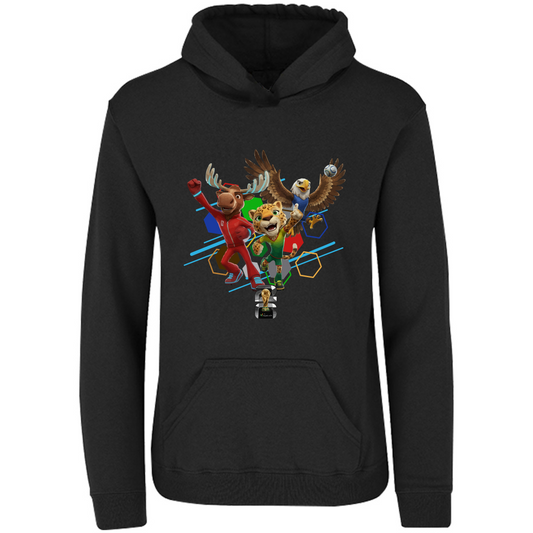 Sudadera mundial - con capucha - unisex - estampado frente - Inspiralook