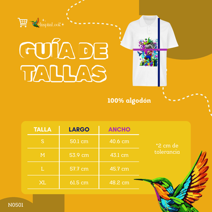 Playera Mario bros - polo - niñ@/joven - Inspiralook