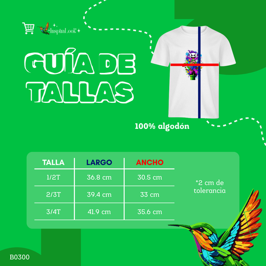 Playera luigi - bebe - Inspiralook