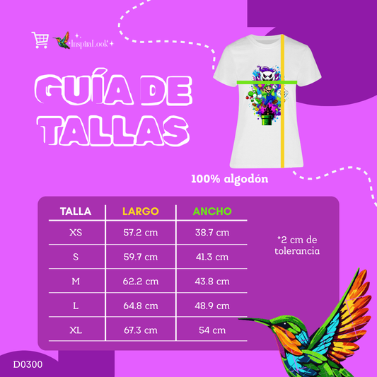 Playera luigi - peso completo - dama - Inspiralook